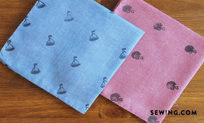 Make a DIY Handkerchief in 5 Easy Steps DIY Tutorial Sewing