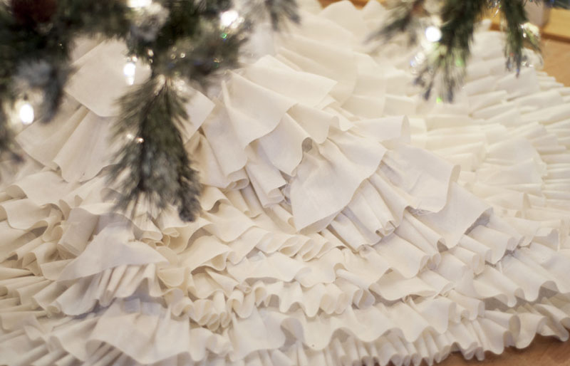 diy tree skirt | christmas tree skirts ideas