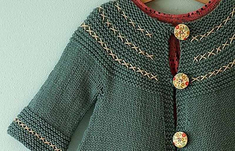 folk coat show | creative knitting projects