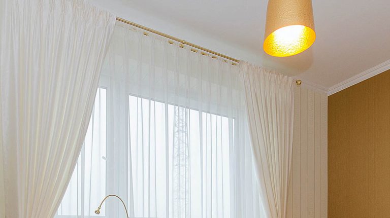 How To Sew A Simple DIY Rod Pocket Curtains For Your Home