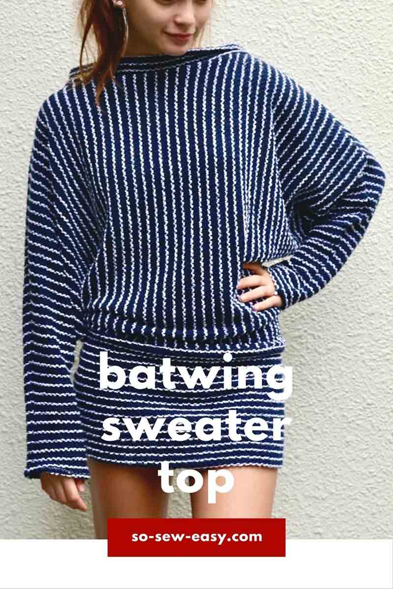 batwing sweater top | winter clothes list