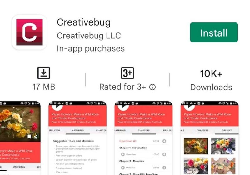 Creativebug Apps | sewing classes