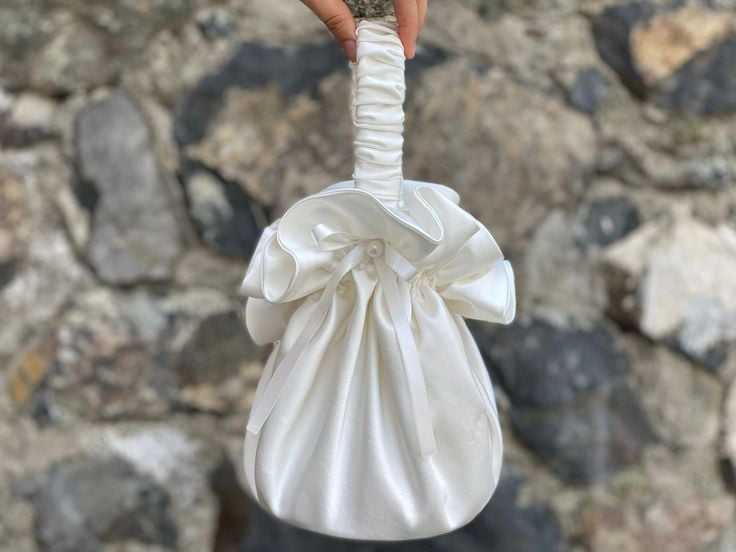 satin pocket bags