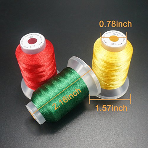 New brothread 40 Brother Colors Polyester Embroidery Machine