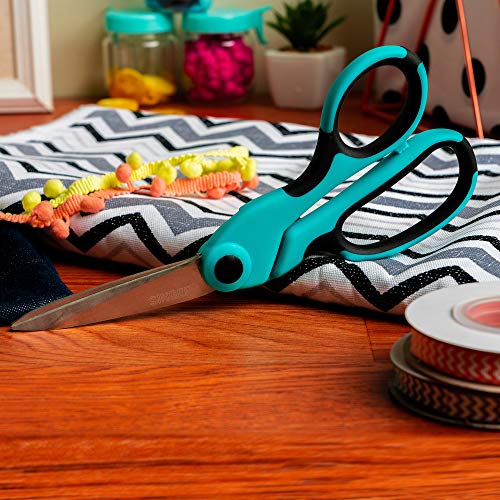 SINGER Fabric & Craft Scissors Set W/Comfort Grip 2/Pkg-8.5 Lightweight &  4.75 Detail Scissors