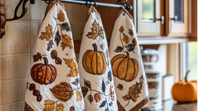 Fall Kitchen Towels: DIY Guide to Create Cozy Seasonal Decor