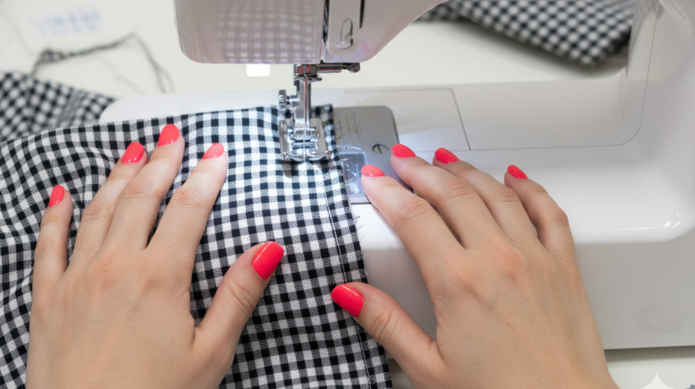 sew gingham pants