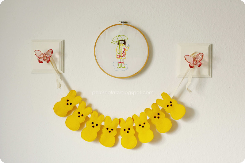 Bunny Garland | Easter Sewing Projects To Make The Season Festive!