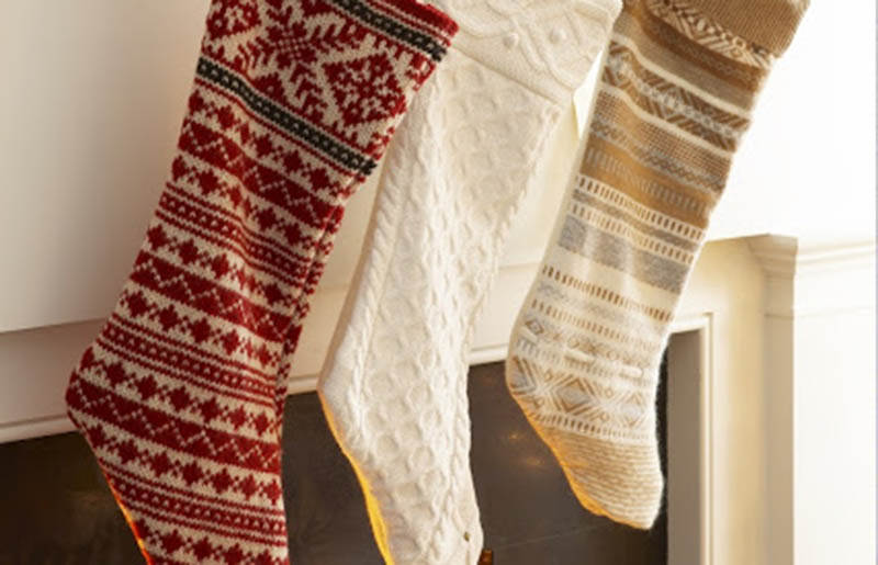 recycled sweater christmas stockings | christmas stockings personalized
