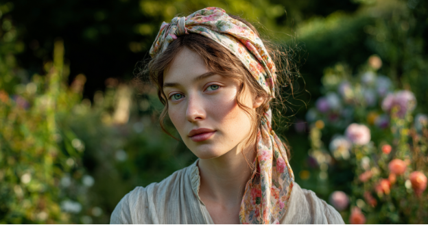 Floral Headscarf DIY That Feels Just Right for Summer