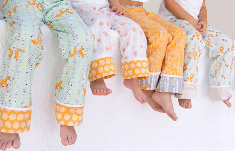 sew pajamas pants | toddler christmas pajamas
