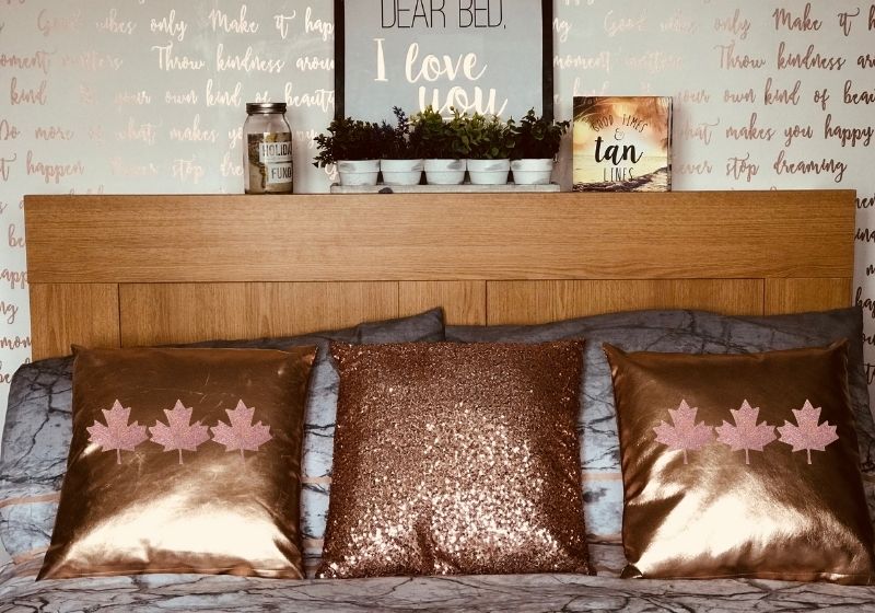 Three Brown Throw Pillows | throw pillow covers