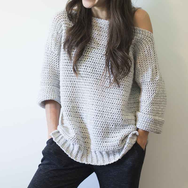 crochet sweater | winter clothes list