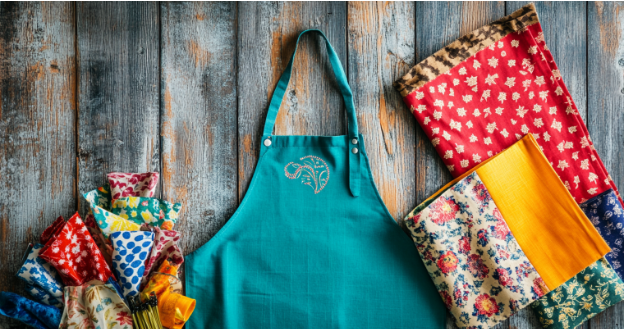 DIY Holiday Apron: Festive Fun for Your Kitchen Adventures!