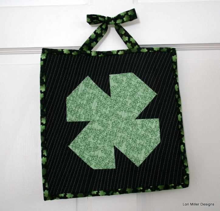 Easy Shamrock Door Decoration | Easy St Patrick’s Day Decorations | Sewing Projects | Featured