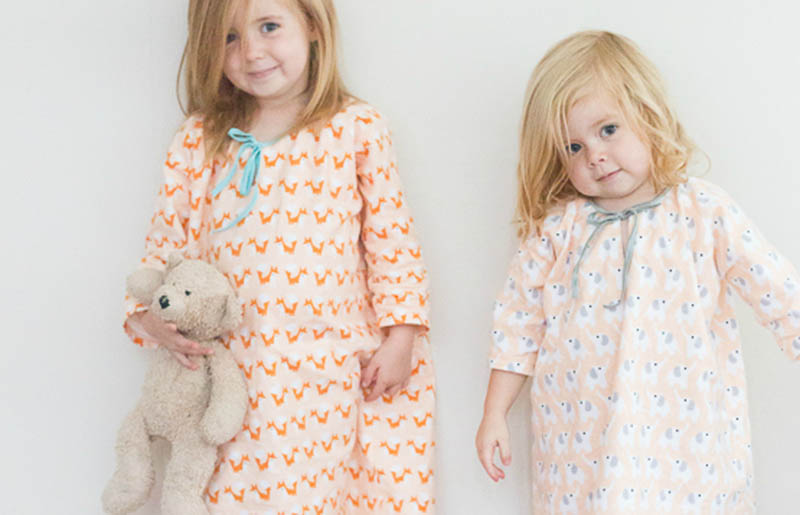 flannel fanfare nightgowns | toddler christmas pajamas