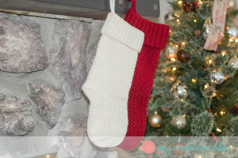 moss stitches | christmas stockings personalized