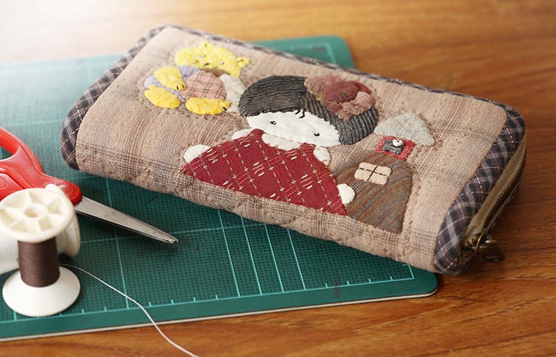 quilting product wallet quilt homemade japanese | easy sewing projects for beginners