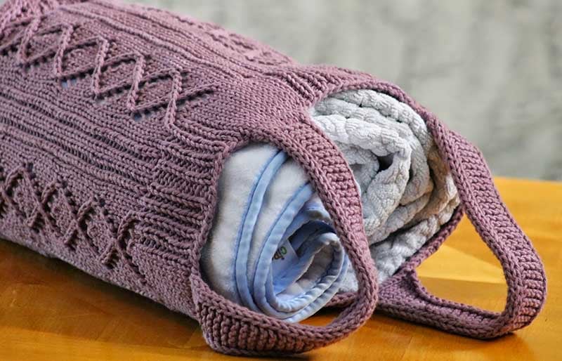 rose briar bag | creative knitting projects