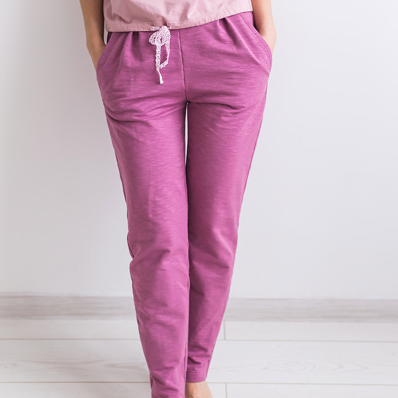 warm pink kit sleeping soft cotton | sewing for beginners