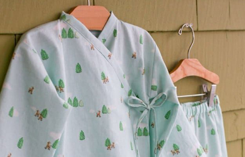 wrap around pajamas | toddler christmas pajamas