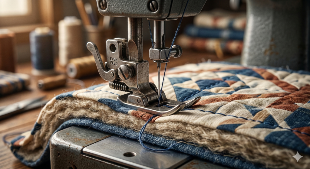Walking Foot Attachment for Quilting Thick Layers: Complete Guide for Smooth Quilting Through Bulky Fabrics