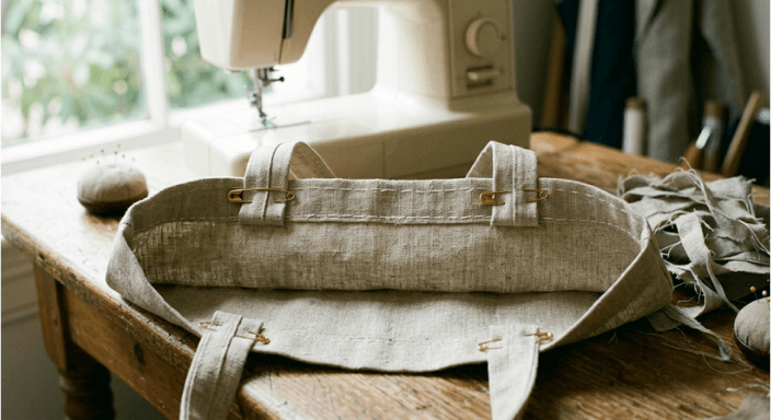 Linen Tote Bag