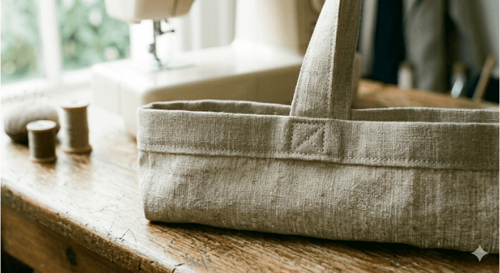Linen Tote Bag