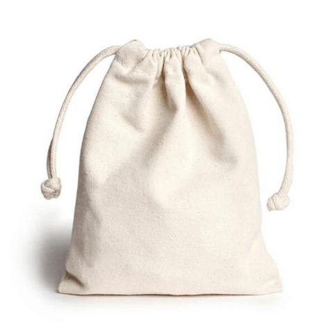 drawstring linen bag