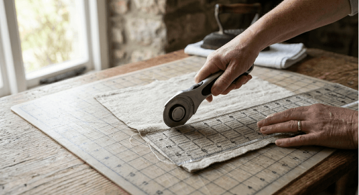 drawstring linen bag