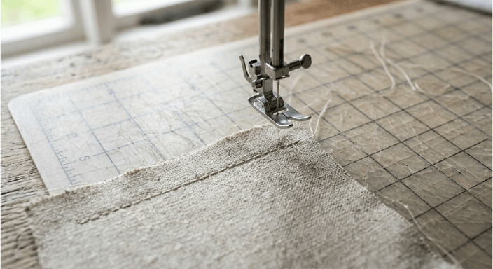 drawstring linen bag