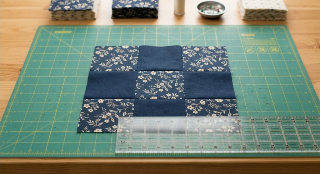 patchwork tea towels