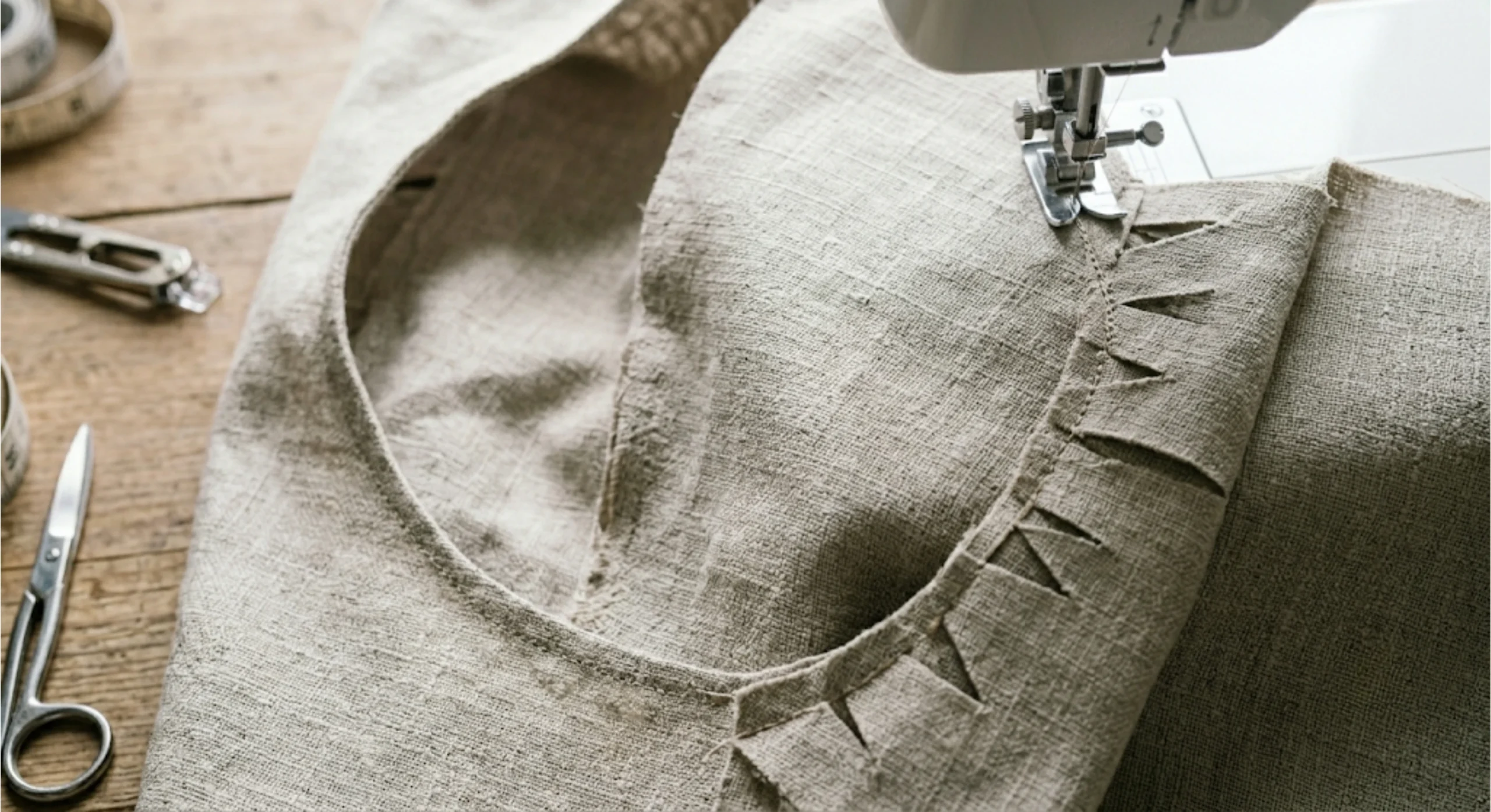 summer linen dress