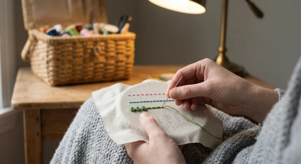 Free Hand Embroidery Stitch Guide