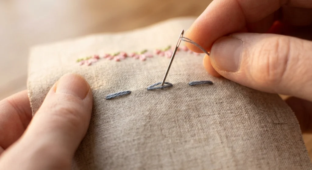 Free Hand Embroidery Stitch Guide