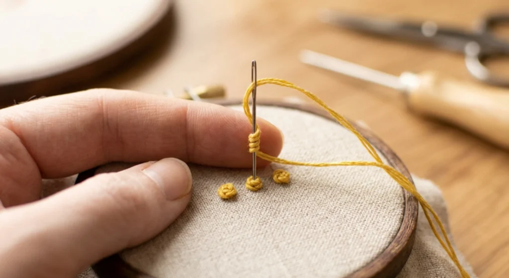 Free Hand Embroidery Stitch Guide