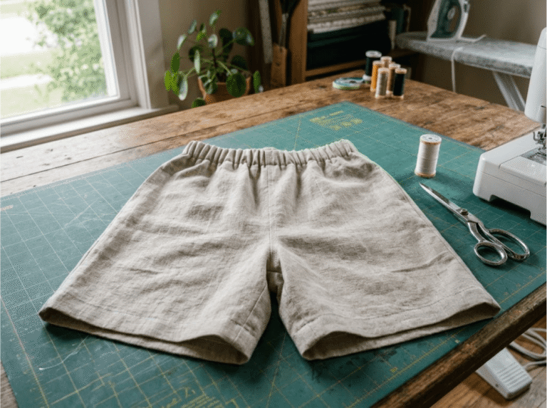 Simple Linen Shorts
