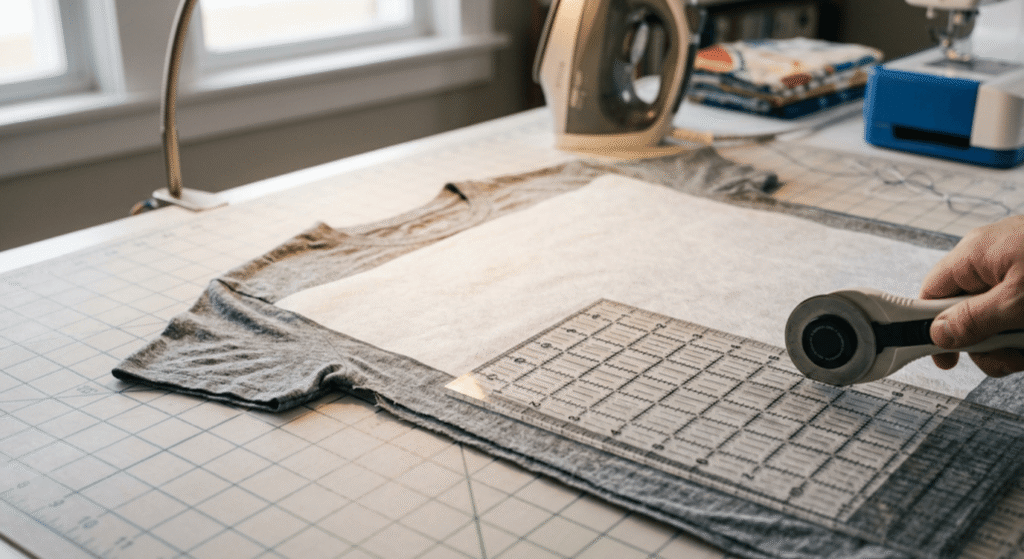 Upcycled T-Shirt Quilt Pattern