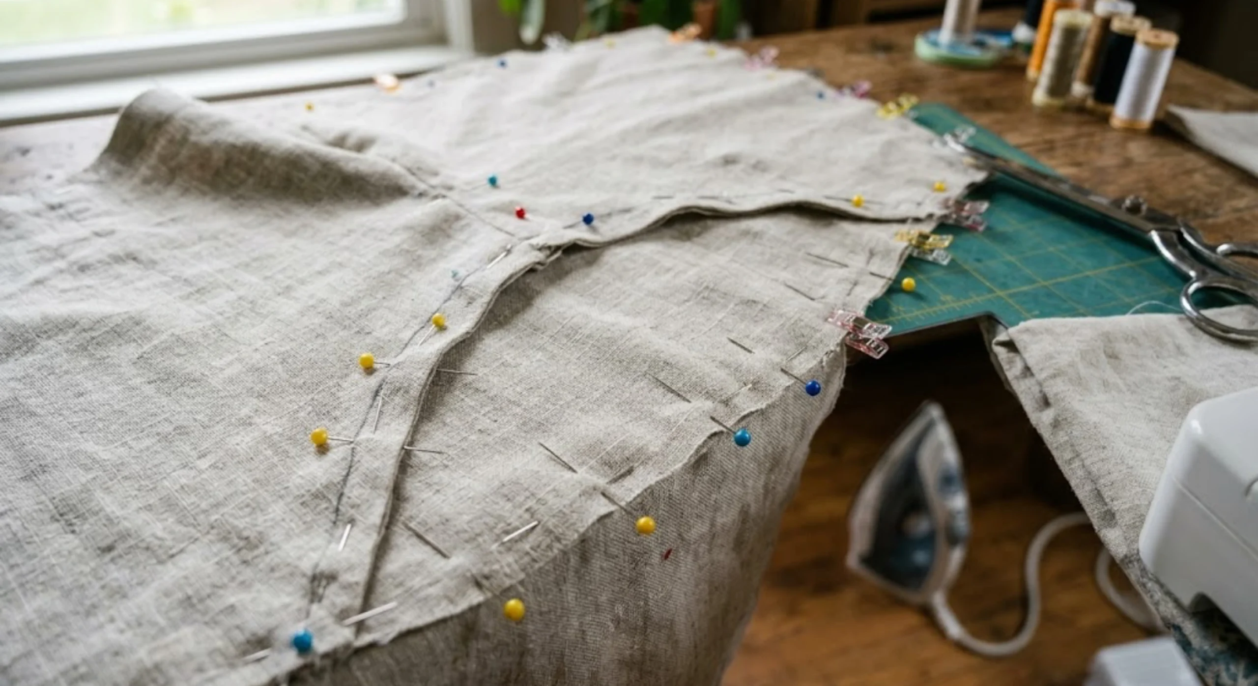 Simple Linen Shorts