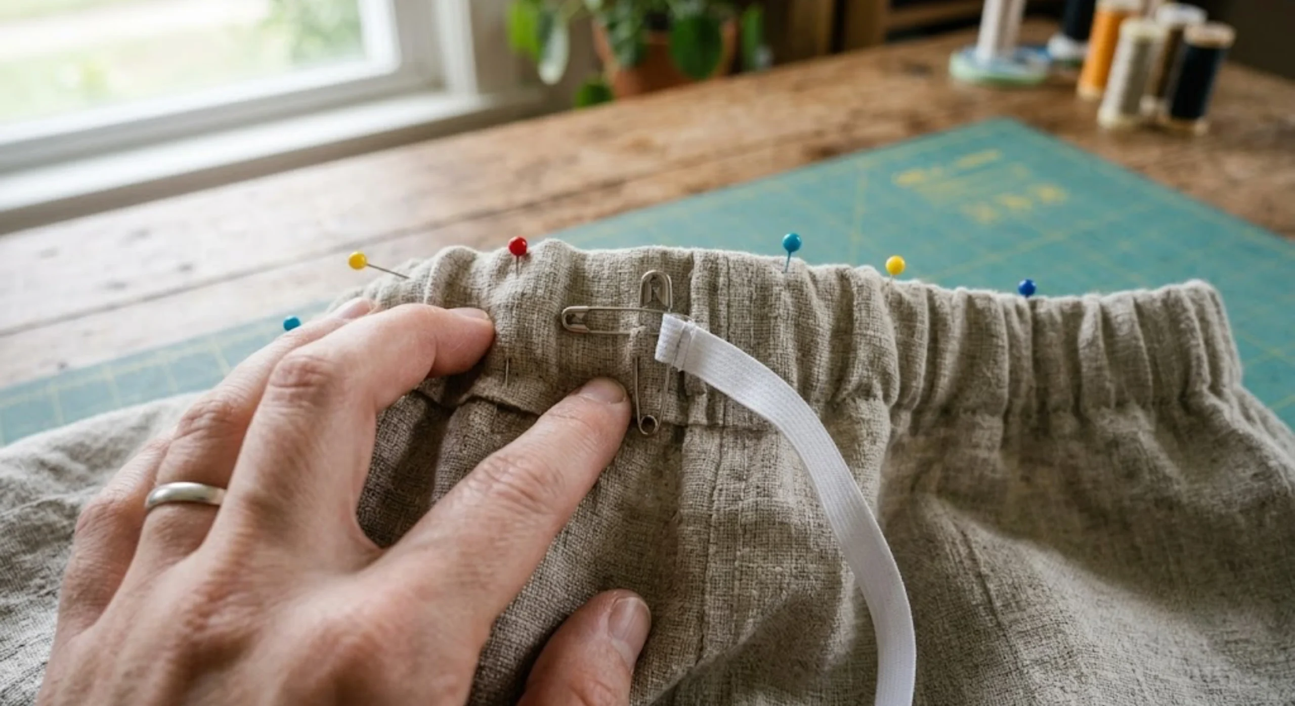 Simple Linen Shorts