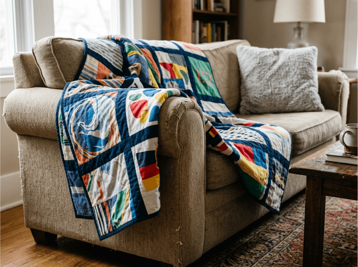 Upcycled T-Shirt Quilt Pattern